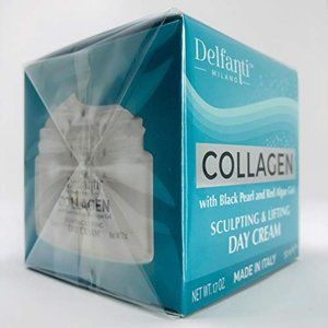 Delfanti Milano COLLAGEN with Black Pearl & Red Algae Gel - Day Cream